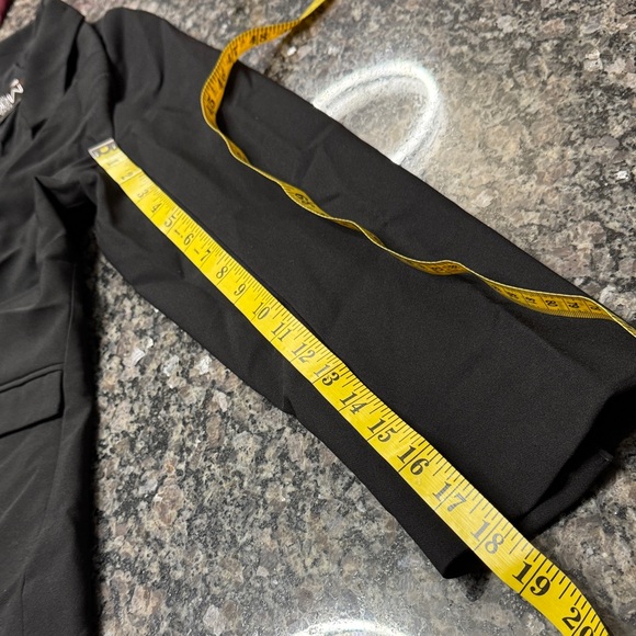 7th Avenue Black Madie Blazer NWT L - Picture 11 of 15